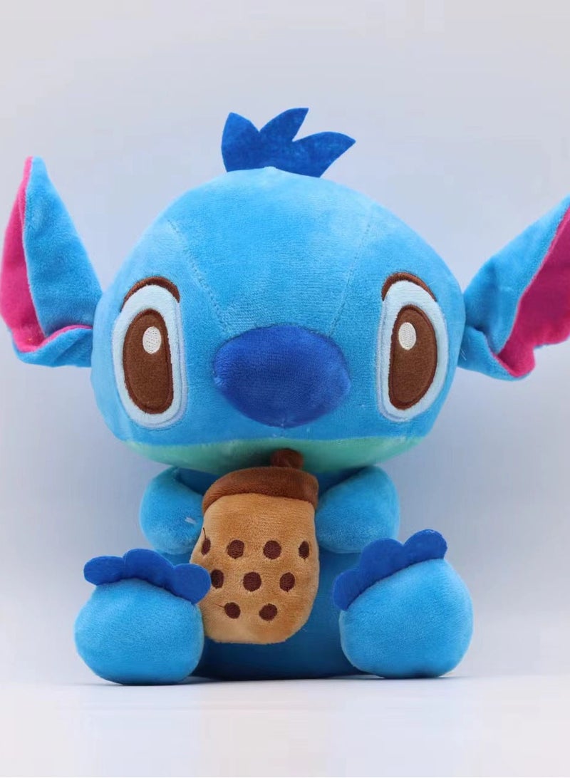 Blue Stitch Bottle pillow plush doll toy skin-friendly soft doll adult and child birthday gift (height 20 cm) - Image 3