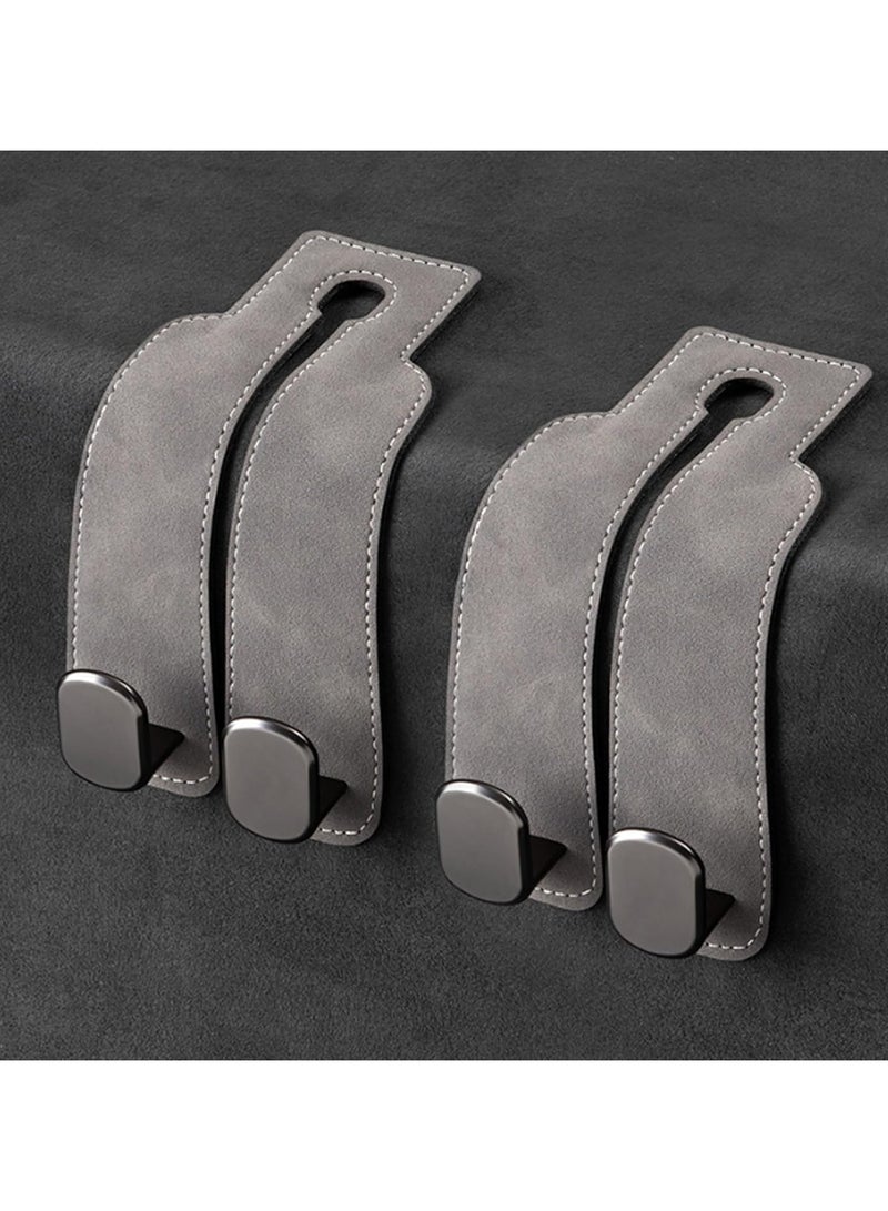 2pcs Headrest Hooks for Car, Car Hooks for Purses and Bags, Purse Hook for Car - Image 1
