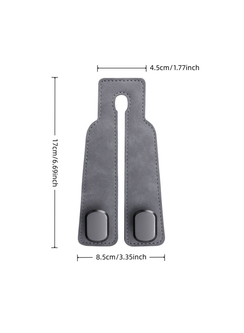 2pcs Headrest Hooks for Car, Car Hooks for Purses and Bags, Purse Hook for Car - Image 2