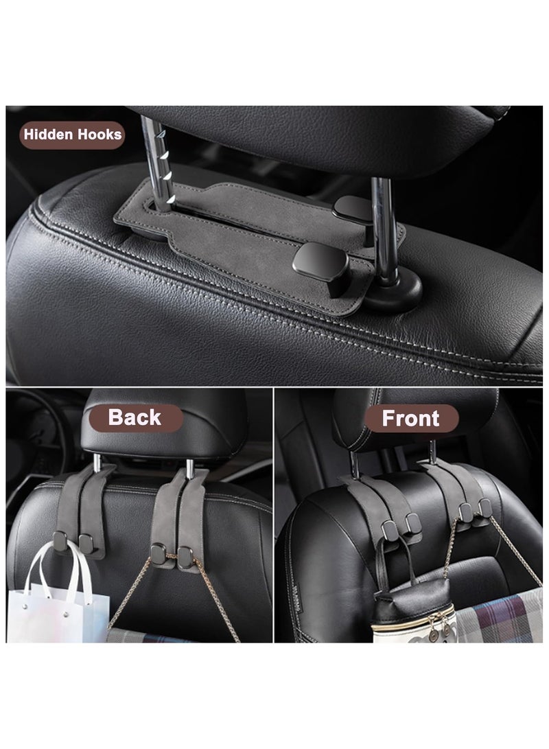 2pcs Headrest Hooks for Car, Car Hooks for Purses and Bags, Purse Hook for Car - Image 3