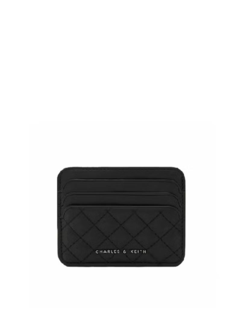 Charles & Keith Quilted Multi-Slot Card Holder - Image 1