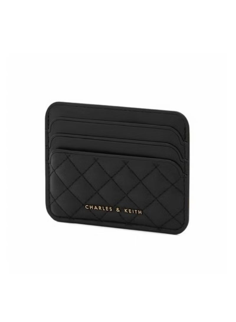 Charles & Keith Quilted Multi-Slot Card Holder - Image 5