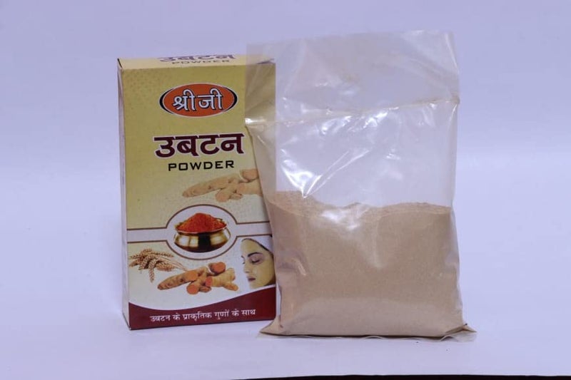 Shree Ji Herbal Bath Powder Ubtan Pack Skin Lightening Tan Removal Ancient Ayurvedic Healing Enriched with Turmeric 100gm Pack of 2 - Image 3