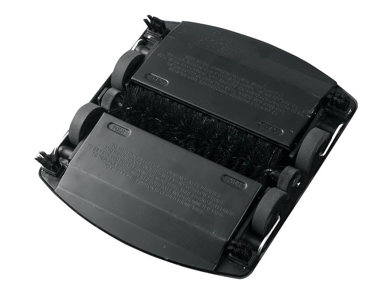 Rubbermaid Commercial Products مكنسة الأرضيات والسجاد من سلسلة إكزكيوتف من روبيرماند، فولاذ مجلفن، أسود/أصفر - Image 3