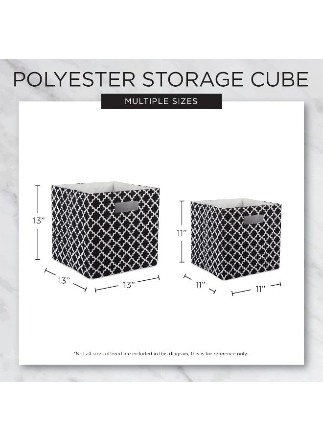 DII PolyCube Storage Collection Hard Sided Collapsible Solid Large Rose - Image 5