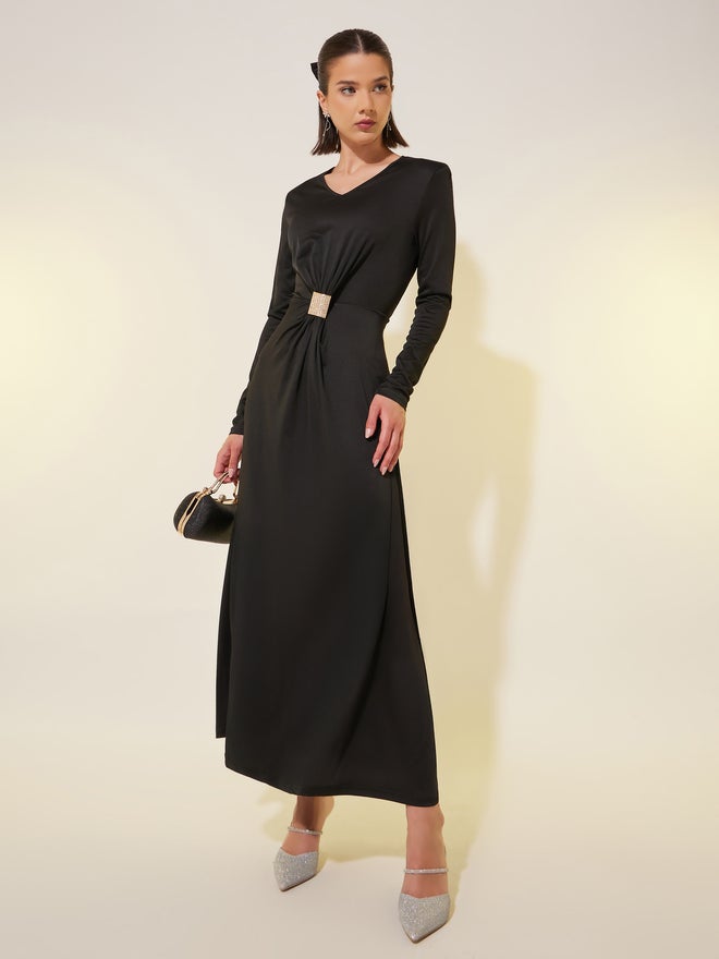 Take Two Long Sleeve Maxi Dress  - Image 1