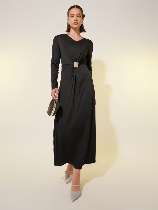 Take Two Long Sleeve Maxi Dress  - Image 2