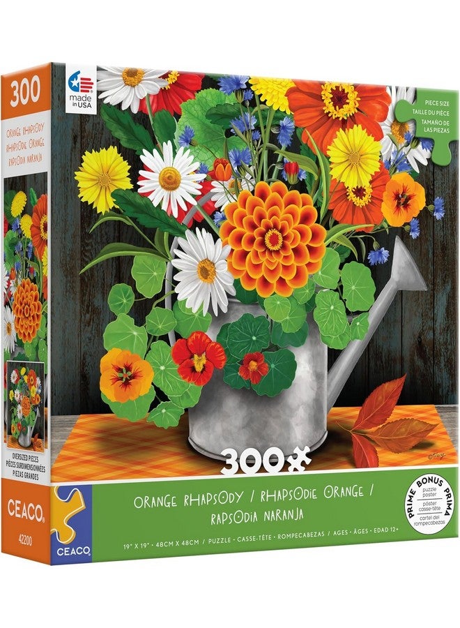 Ceaco - Orange Rhapsody - 300 Piece Jigsaw Puzzle - Image 1