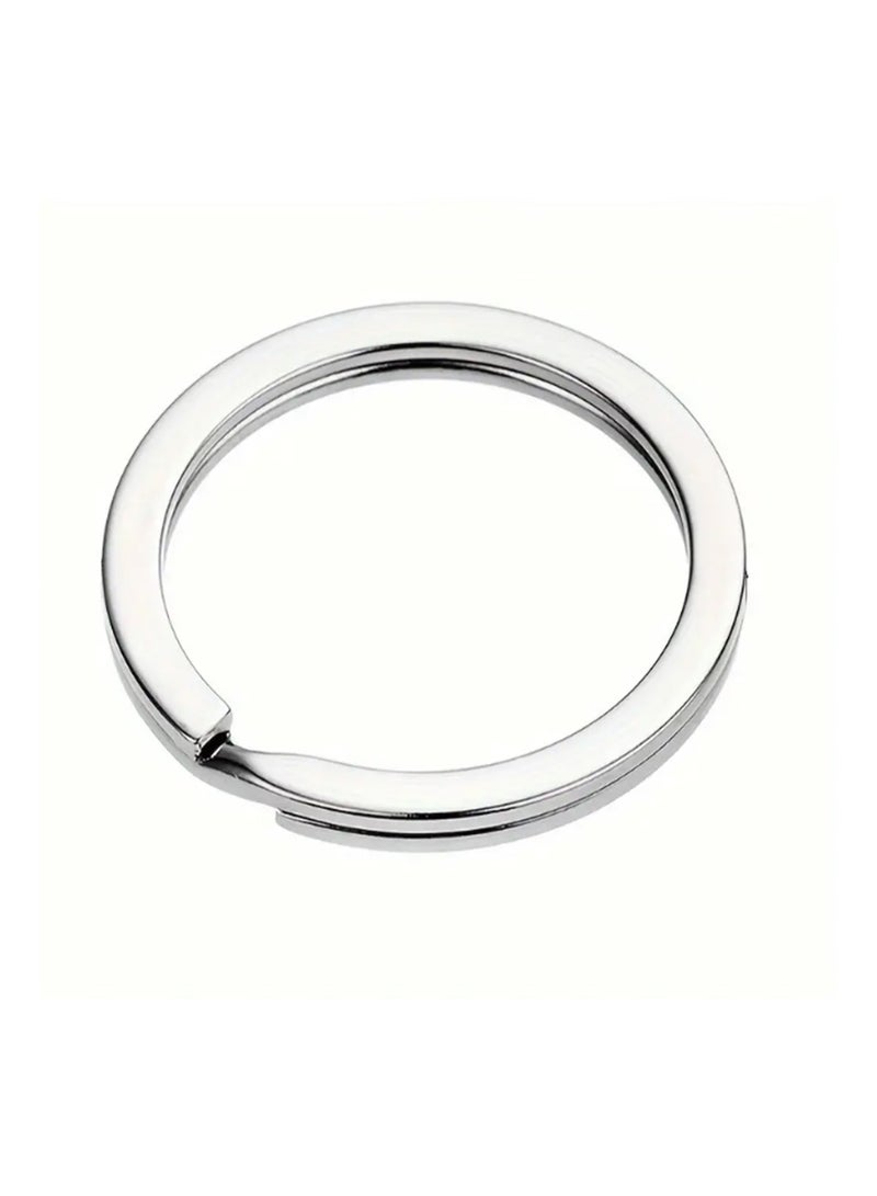 Generic 25 pcs Split Key Rings Keyrings, Key Rings Bulk, Flat Keychain Ring Split Key Ring For Home Car Keys Bag Hanging Accessories - Image 3