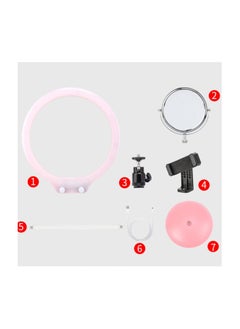 Y&D SYOSI 7Pcs Portable Mini Desk Set, Selfie Ring Makeup, Fill Light Video Lighting Clip Camera Circle with  - Image 5