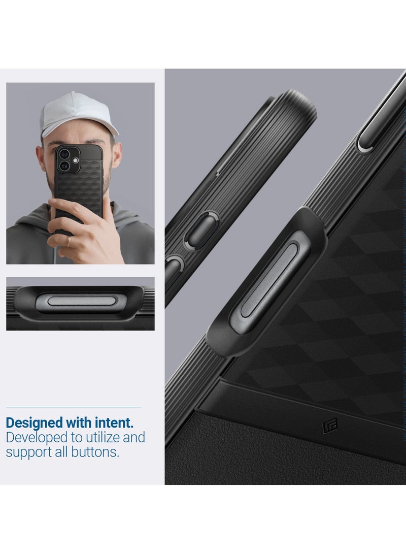 Caseology غطاء حماية ماج، لجهاز آيفون 16 بلس مع تقنية ماج سيف - أسود غير لامع، بمعيار عسكري - Image 5