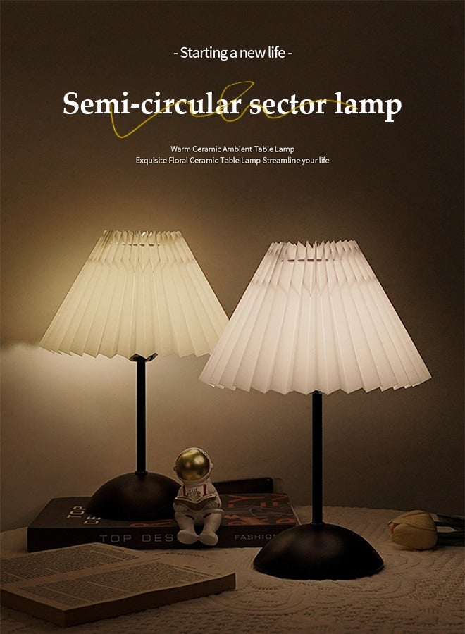 DUNISO Bedside table lamp, USB bedroom lamp, multifunctional LED desk lamp reading lamp, three color multi-level adjustable, suitable for living room, study, bedroom and office - Image 2