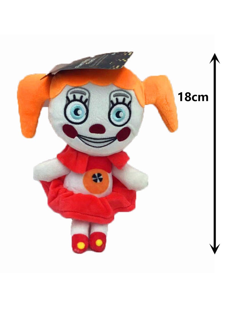 Five Nights at Freddy's Plush Toy Birthday Gift Collectible Figure - 18cm Orange Girl - Image 2