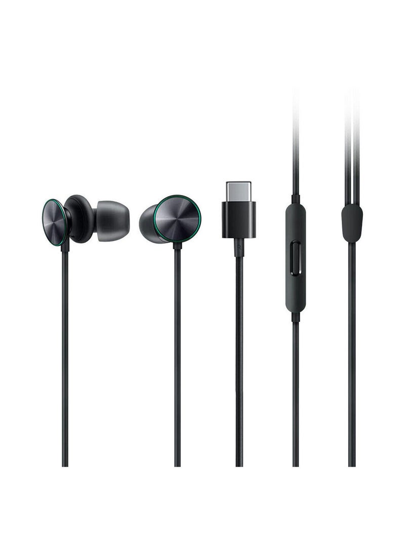Generic - OPPO Official O-Fresh Stereo Type-C Earphones -Black - Image 1