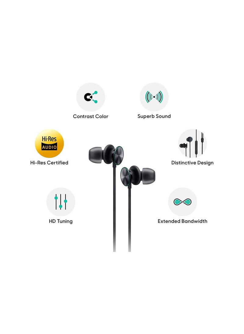 Generic - OPPO Official O-Fresh Stereo Type-C Earphones -Black - Image 1