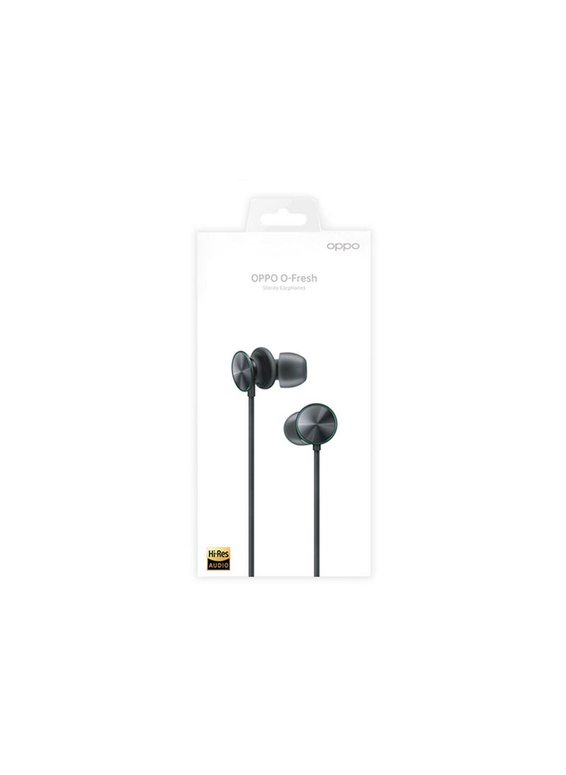 Generic - OPPO Official O-Fresh Stereo Type-C Earphones -Black - Image 1