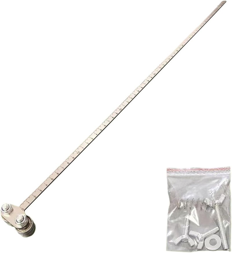 أكوا بلو دليل منشار قابل للتعديل بمقياس سكك حديدية دقيق 60 سم نظام مسار بمقياس متري مساعد قطع متعدد المواد - Image 2