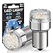 NOVSIGHT NOVSIGHT 1156 LED Turn Signal Light Bulb White, 300% Extremely Bright 1003 Back Up Reverse Lights Bulb, Safer Driving  - Image 2
