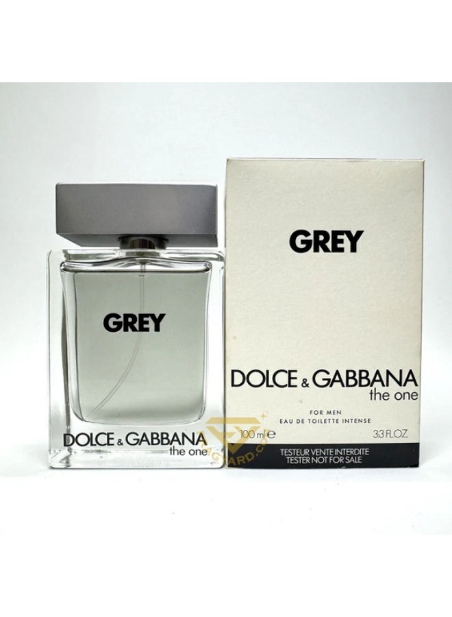 D&G The One Grey Intense By D&G Dolce Gabbana Men Edt 100Ml With White Box Tester Duty Free Quality - Image 1