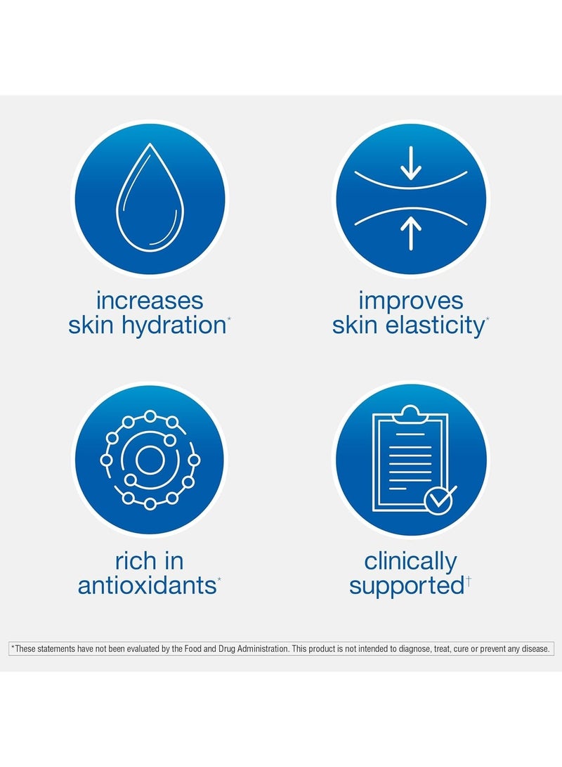 youtheory Hyaluronic Plus Daily Skin Moisture Boost With Ceramides 60 Vegetarian Capsules - Image 2