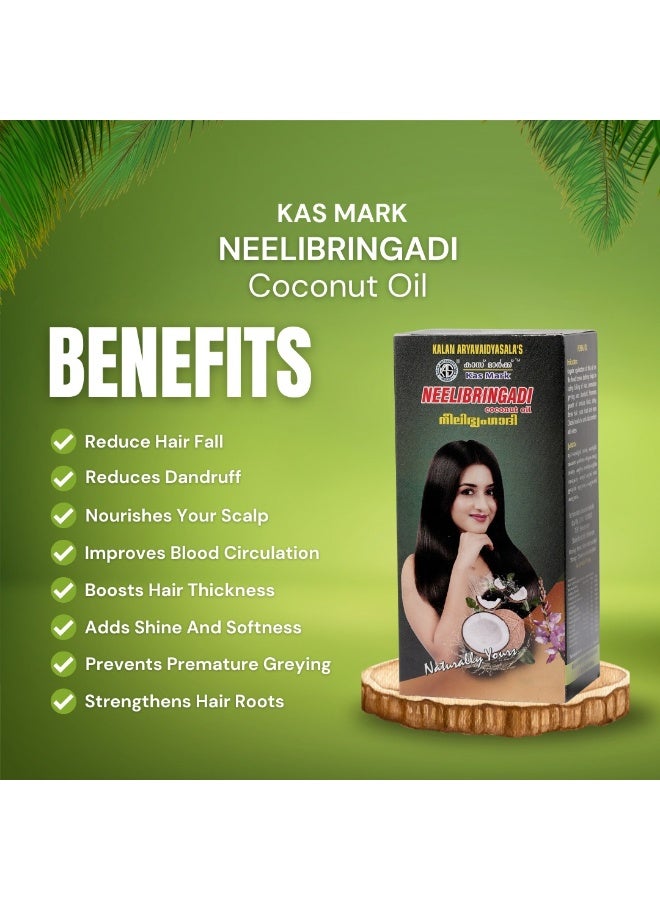 KAS Kalan Aryavaidya Sala Neelibringathy Hair Oil 100Ml - Image 5