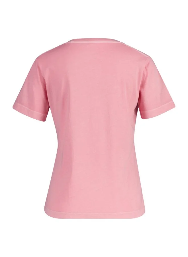 غانت تي شيرت Gant V-Neck Sunfaded