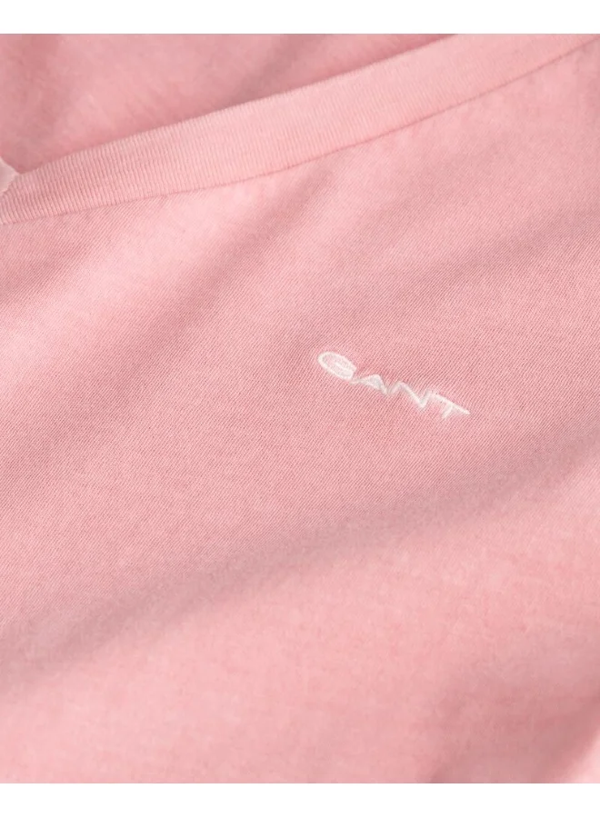 غانت تي شيرت Gant V-Neck Sunfaded