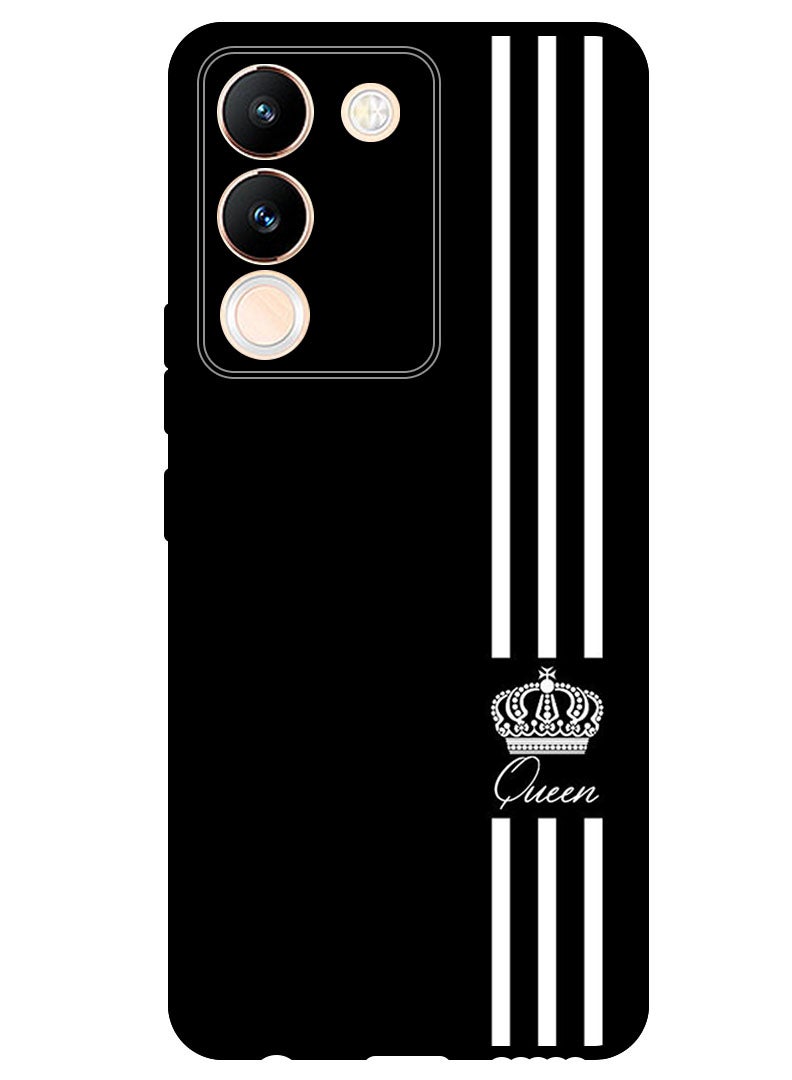 Theodor Protective Case Anti Scratch Shock Proof Bumper Cover For Vivo Y200 Queen Crown - Image 1