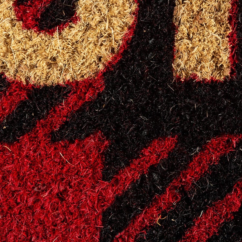 DII Natural Coir Doormat, Checkers Mat, Buffalo Check Welcome, 18X30 - Image 4