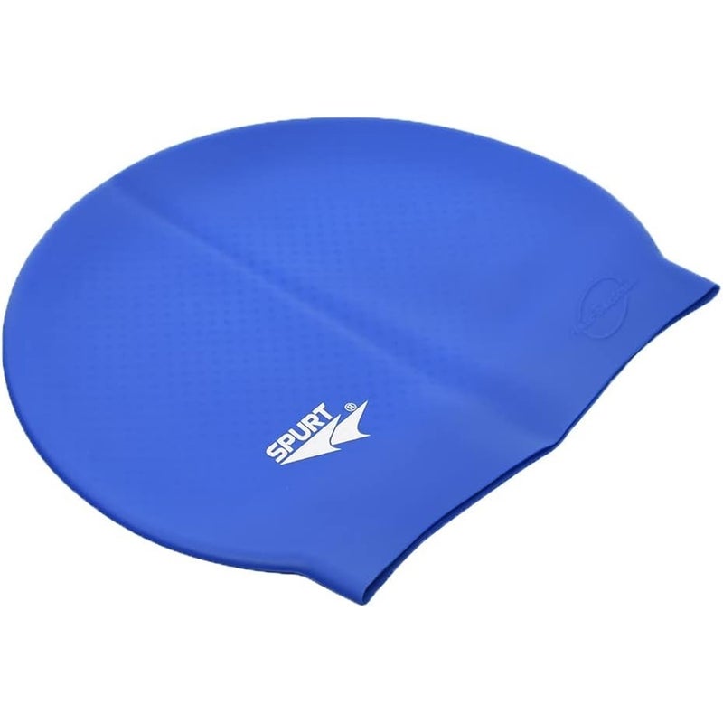 Spurt - Silicone Swimcap Dark Blue - SC 359 - Image 2