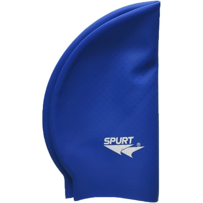 Spurt - Silicone Swimcap Dark Blue - SC 359 - Image 3