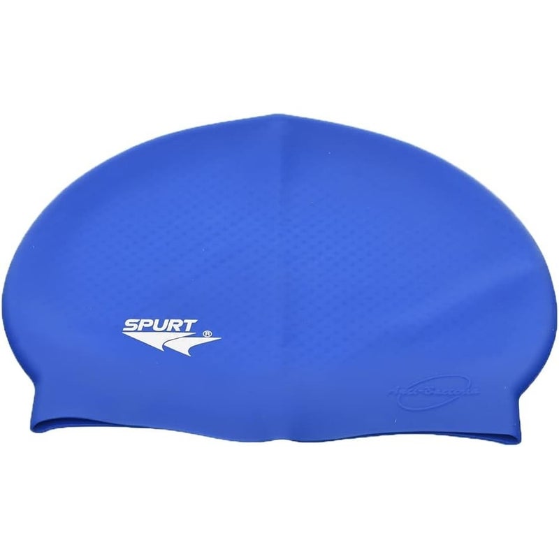 Spurt - Silicone Swimcap Dark Blue - SC 359 - Image 1
