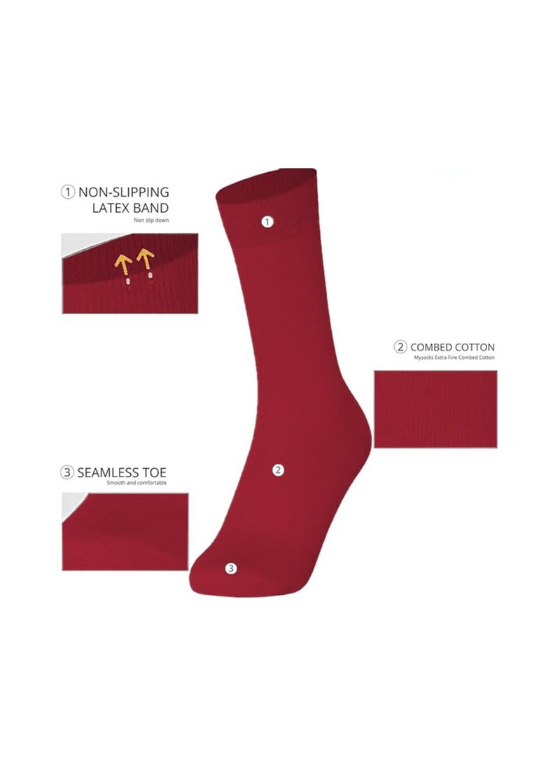 Spall Men's Socks Supreme Comfort Ankle Support Enhanced Performance Crew Socks Premium Athletic Breathable Casual Socks Moisture Wicking Ultimate Softness  - Image 2