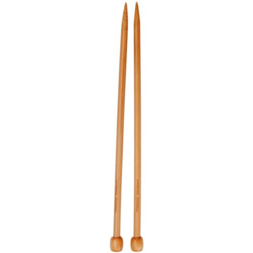 ChiaoGoo Single Point 13 inch (33cm) Wooden Knitting Needle Size US 17 (12.75mm) 1033-17 - Image 1