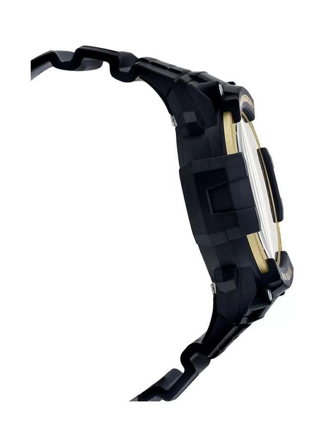 CASIO Men Resin Chronograph Wrist Watch MCW-100H-9A2VDF - 52 mm - Black - Image 4