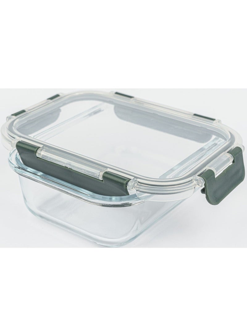 طقم حاويات طعام زجاجية – محكمة الإغلاق، مقاومة للتسرب، أغطية قفل محسّنة، آمنة للاستخدام في الميكروويف، خالية من BPA، مثالية لتخزين المطبخ، الميكروويف، الفريزر وغسالة الصحون – 650 مل، 22 أونصة، عبوة من 10 - Image 3