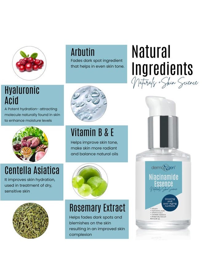 Dermaxgen Niacinamide Serum Skin Balancing, Restores Elasticity. (2 FL OZ) - Image 2