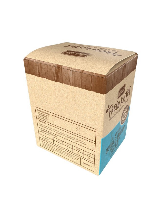 Merrick Fresh Kisses Natural Dental Chews Toothbrush Treat Shape Infused with Real Mint for Tiny Dogs 5-15 Lbs - 106 ct. Box - Image 5