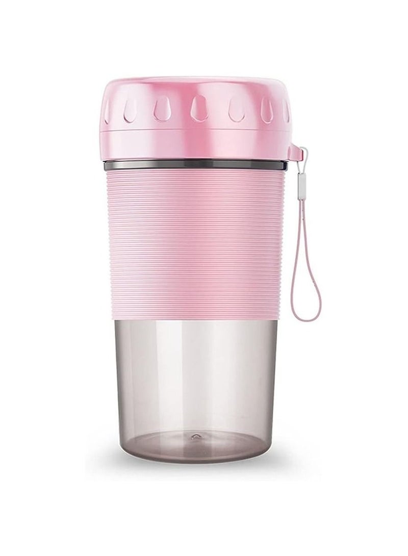 DubaiGallery خلاط كوب عصير محمول للسموذي والشيك 300 مل آلة خلط الفواكه كوب قابل للفصل قابل للشحن عبر USB للسفر والرياضة في الهواء الطلق - Image 2