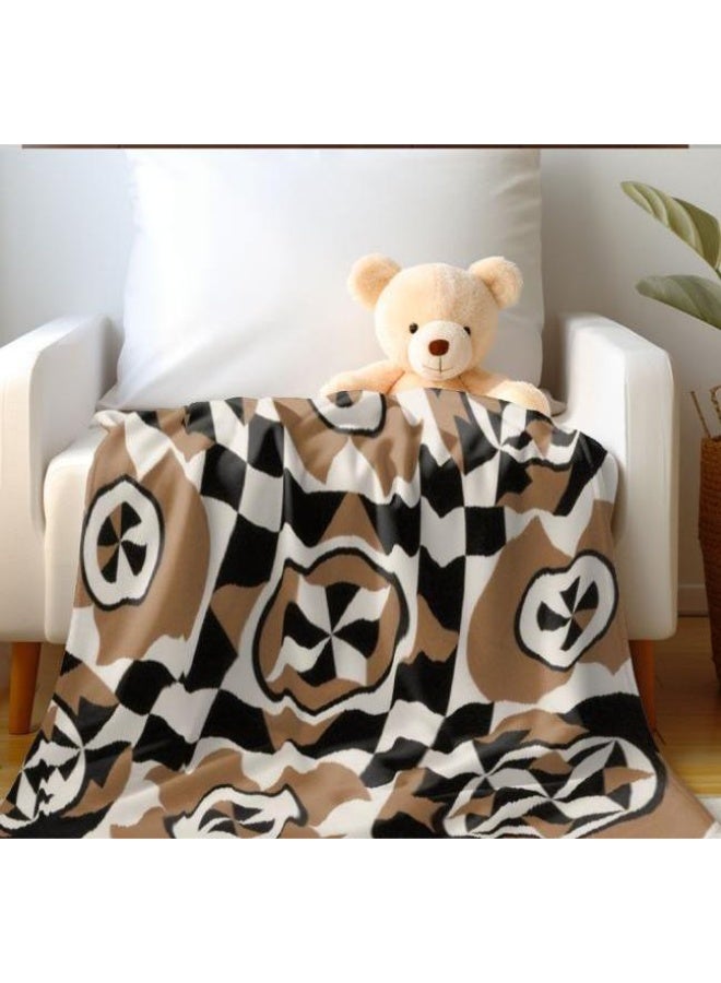 general Traditional flannel thin blanket (warm and comfortable, suitable for sleep, gaming, dust removal and sandproof) 150cm*200cm - 13 - Image 5