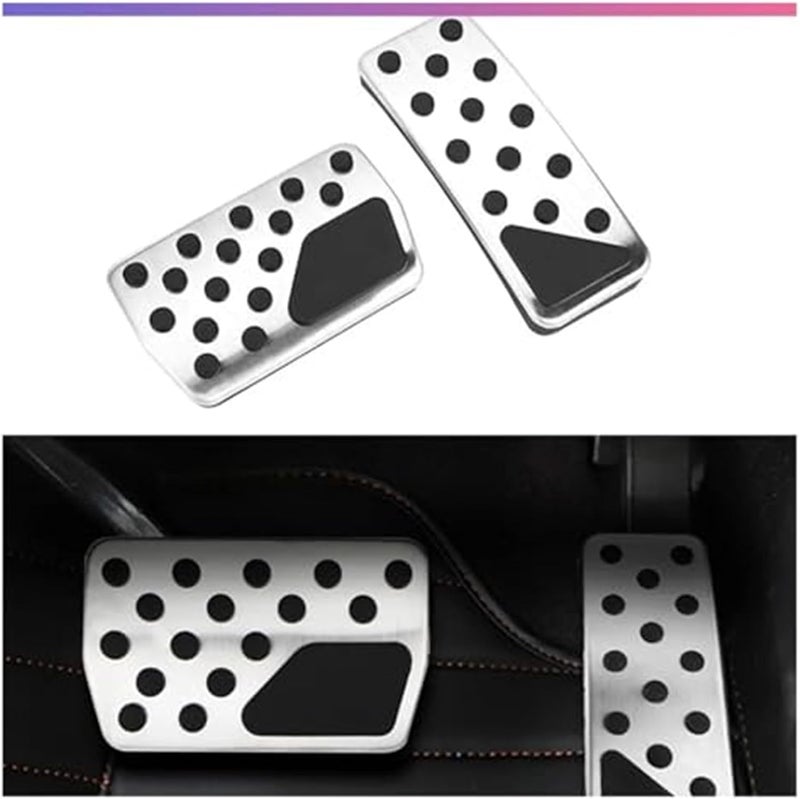 Wivplex Car Brake Pedal Cover Set for Jeep and Dodge - Image 2