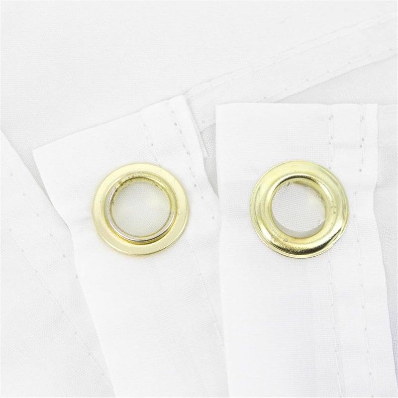 klarako Israel Flag, I Stand with Israel Flag, Israel Flag Embroidered Israeli National Flags Sewn Stripes Heavy Duty Outdoor with Brass Grommets, Vivid Color - Canvas Header and Double Stitched (3x5 Ft) - Image 4