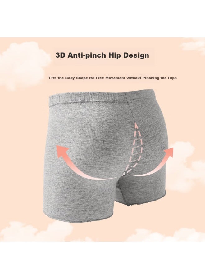 LANG SHA Langsha Children's Safety Shorts Girls Summer Cotton Thin Breathable Underwear Big Kids Baby Boxer Shorts 3-pack 140 - Image 4