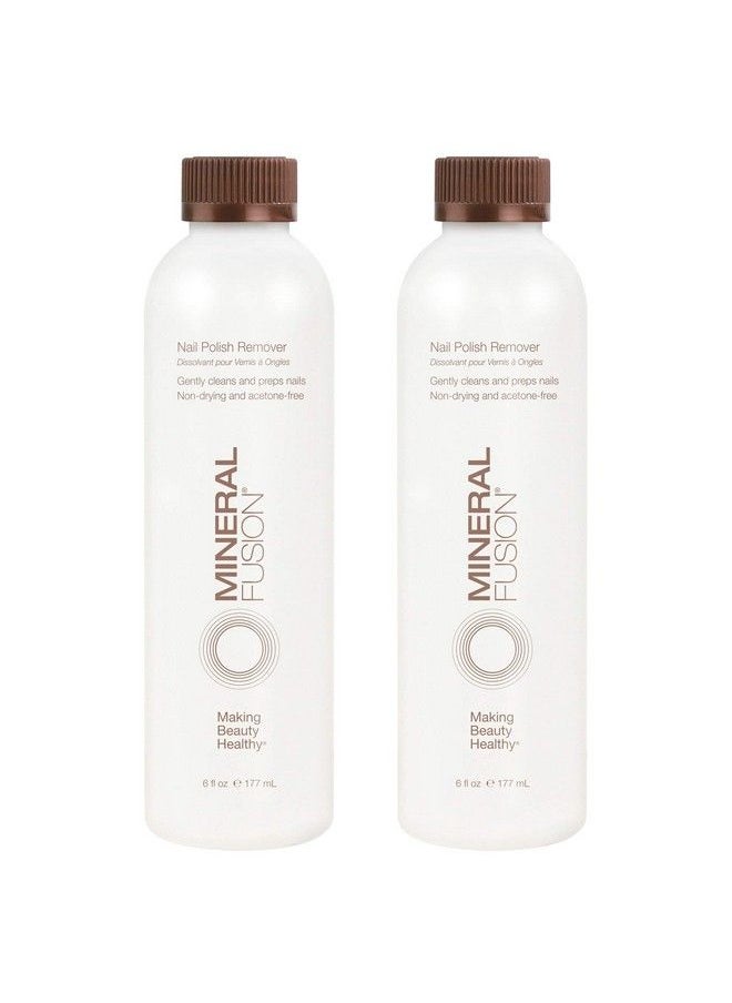 Mineral Fusion - Nail Polish Remover 6 Fl Oz 2 Count - Image 1