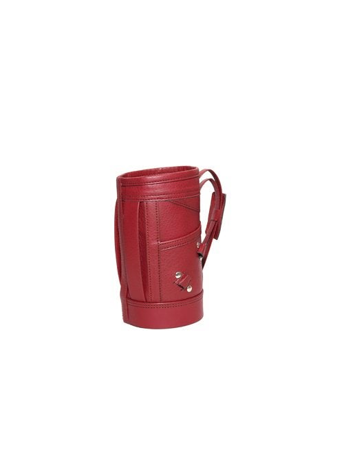 essart essart PU Leather Golf Cart TumblerRed  - Image 2