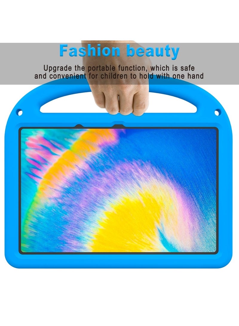 快翻 · 通用领域 قضية الأطفال لشياومي ريدمي باد 2 11 بوصة صدرت عام 2025 ، رغوة إيفا خفيفة الوزن مقاومة للصدمات غطاء لوحي مزدوج مع مقبض وقف قضية للأطفال Firendly (أزرق) - Image 4