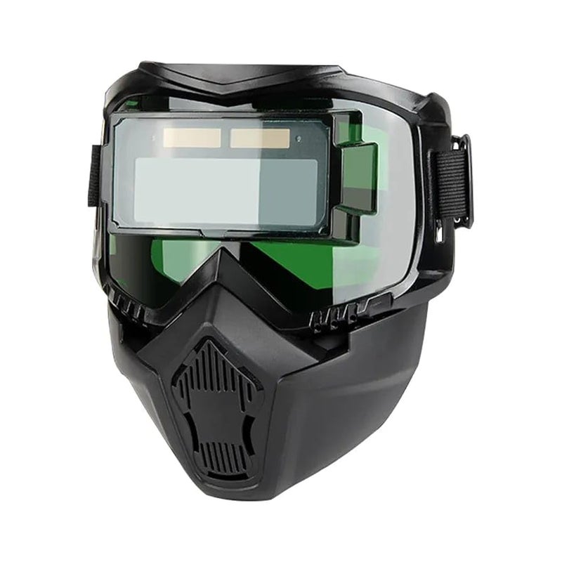 Hetkrishi Auto Darkening Welding Helmet - Powers Welding Masks with 1/1/1/2 Optical Grade Filter - Regular & True Color Instant Eye Protection - Smart Filter Technology Masks for Welding & Spraying - Image 1