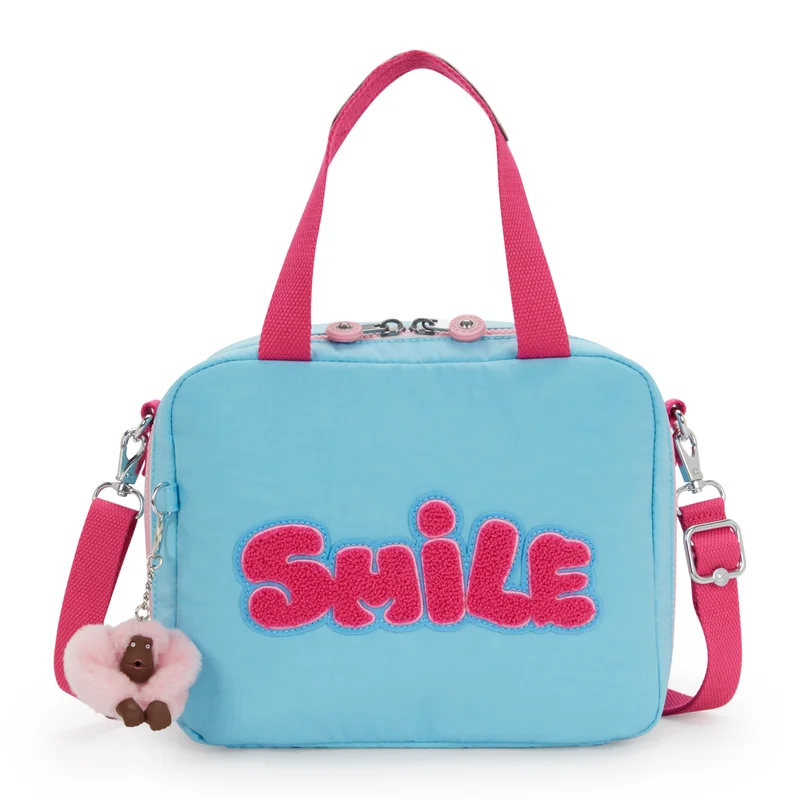 كيبلينغ Kipling  Miyo Smile Blue Bl Large LunchBag with Trolley Sleeve I4126-5GV