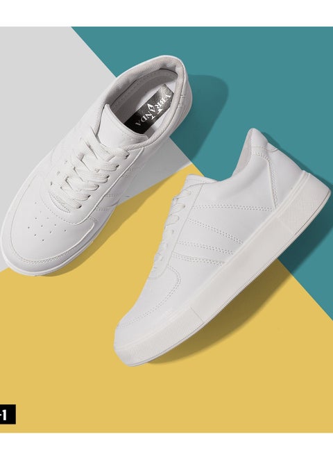 Sports Sneakers - white  SN-1