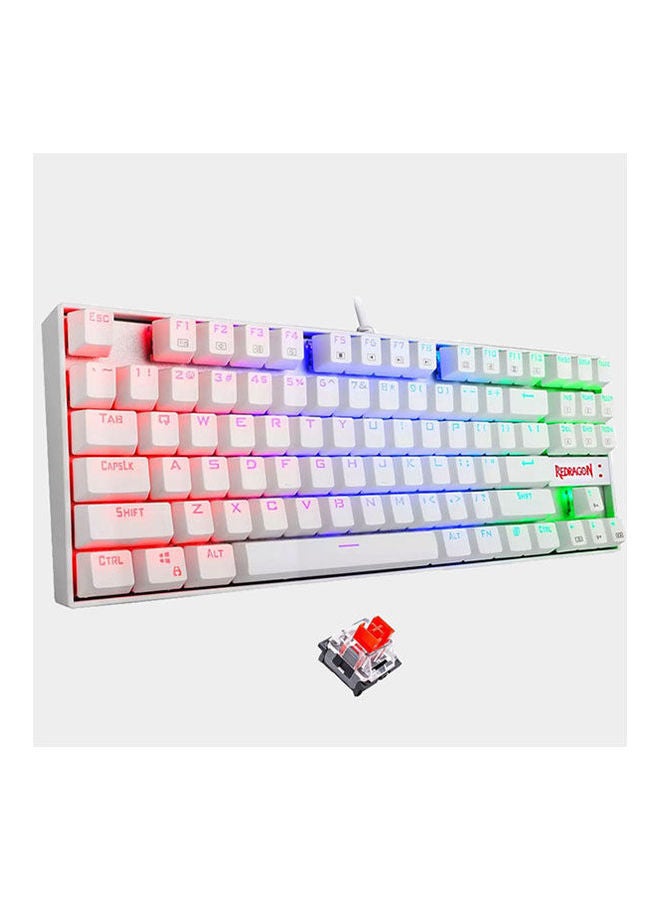 ريدراجون لوحة مفاتيح ألعاب ميكانيكية بإضاءة متعددة الألوان RGB - Image 1